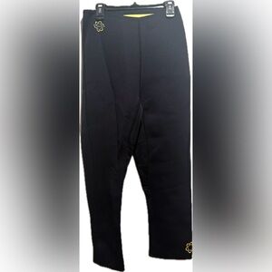 Zaggora stretch neoprene hot detoxifying capri pants S